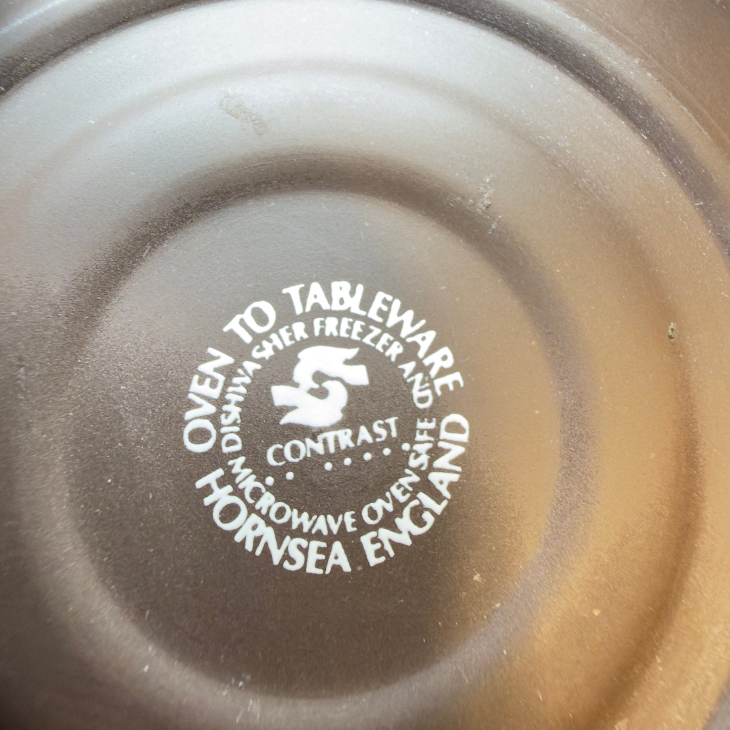 Hornsea Pottery England, model Vitramic Contrast 1978 – et originalt kaffestel, 3-delt sæt