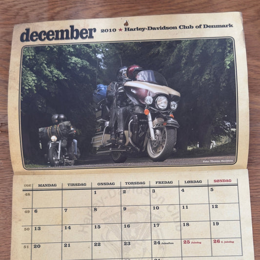 Harley Davidson kalender 2011 - Bikerfotografen