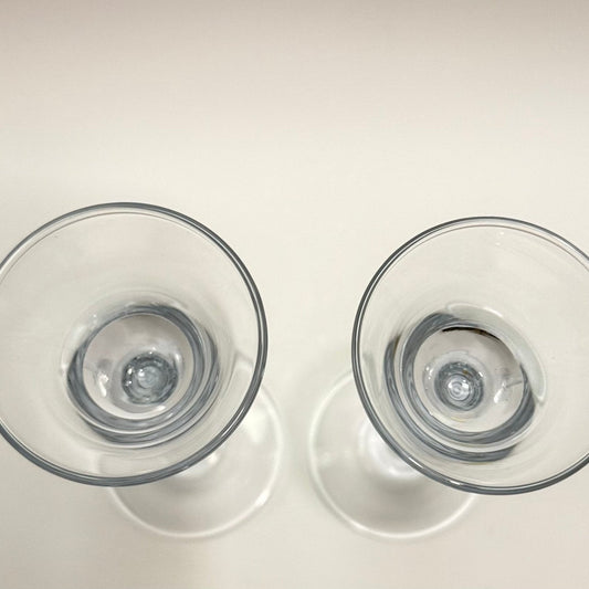 Holmegaard “Snapse Doctor – Et fingerbøl” snapseglas (1974–1977) – signeret HG7, Michael Bang - Frøken Lilly