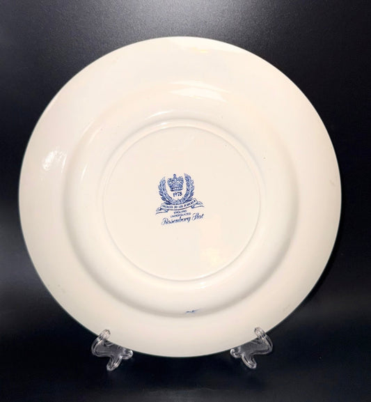 Imerco’s jubilæum, dyb tallerken 15 cm, Marselisborg Slott, England, 1978 - Frøken Lilly