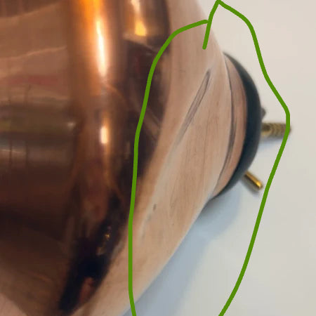 Shirodhara Pot i kobber – ayurvedisk oliebeholder