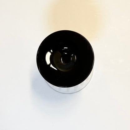 Holmegaards Klintholm med optiske striber og sort stilk og fod, portvinsglas