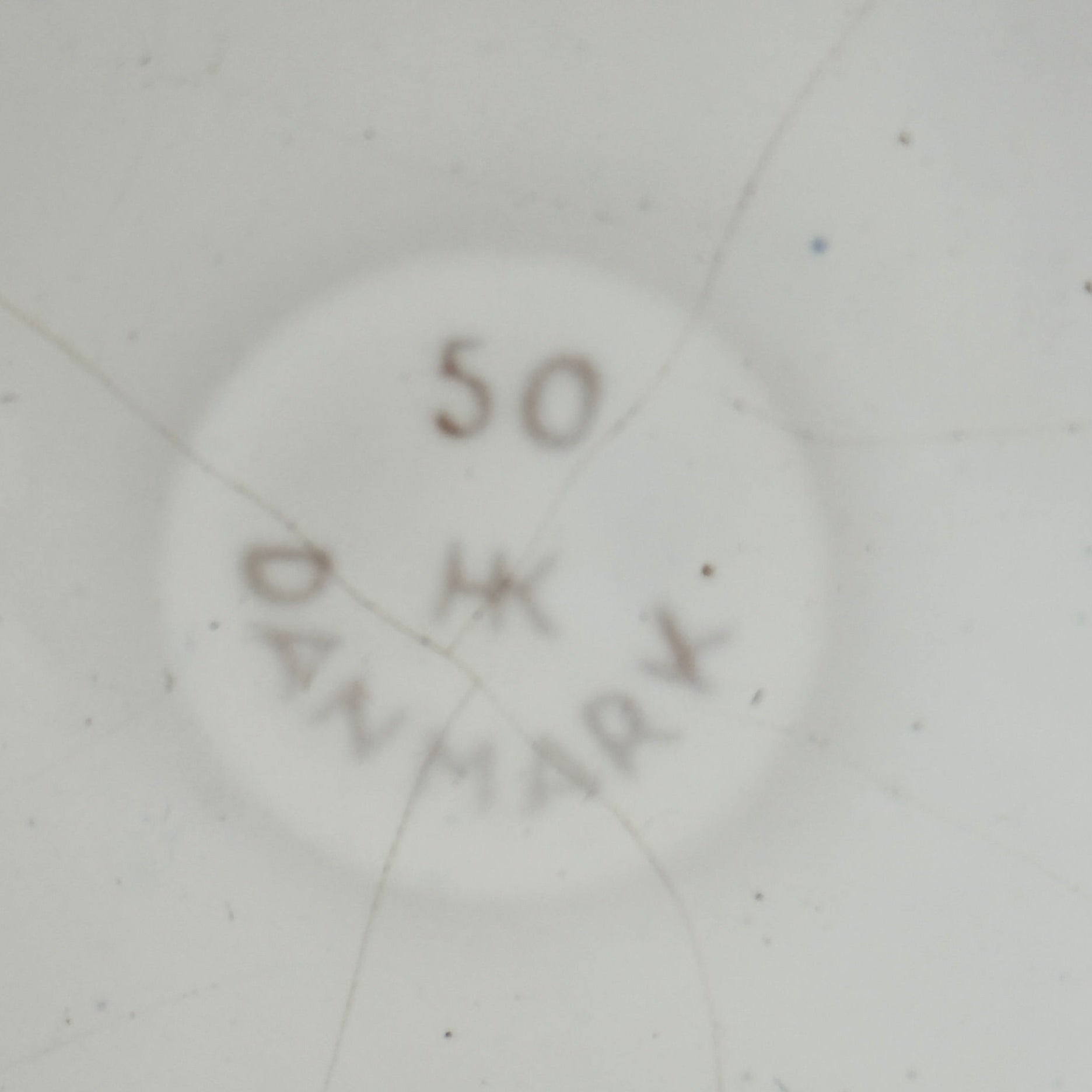 Hørsholm Keramik skål med hank og striber