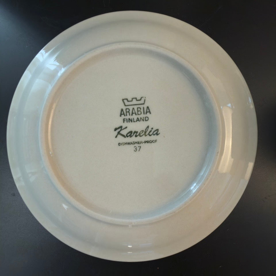 Arabia Karelia kaffestel – 12 kopper og underkopper