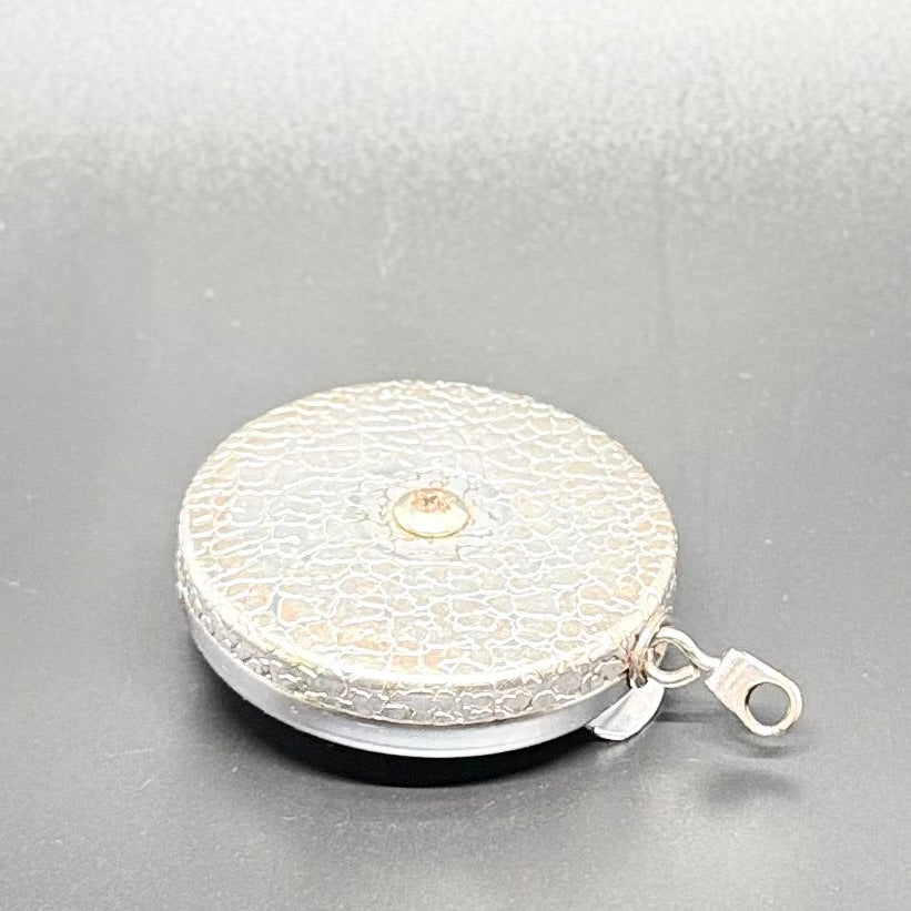 Vintage amerikansk Key-Bak nøglering - med bælteclips, West Coast Chain Mfg. Co., Pasadena