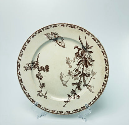 Sarreguemines - Carmen, spisetallerken 22 cm, fransk antik (flere varianter)