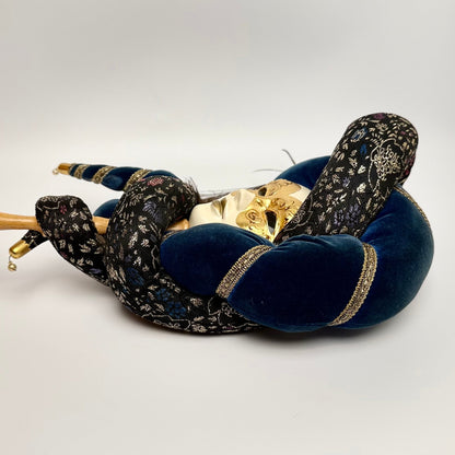 Venetiansk nar- / harlekinmaske  – vægdekoration