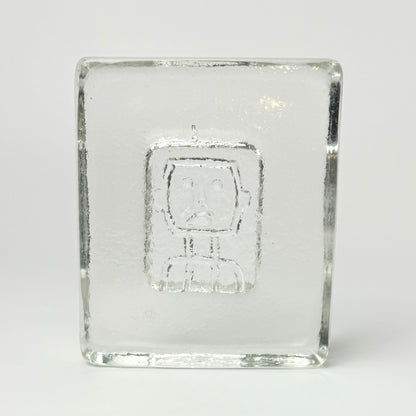 Erik Höglund for Kosta Boda – brevpresser – svensk kunstglas, 1960'erne