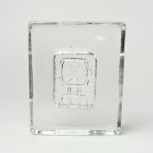 Erik Höglund for Kosta Boda – brevpresser – svensk kunstglas, 1960'erne