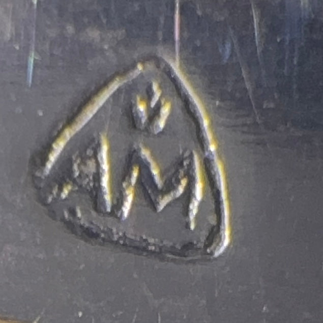Royal Copenhagen årsramme 1973 med 925 sterlingsølv ophæng – A. Michelsen