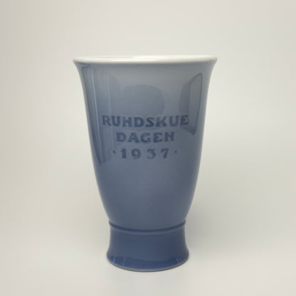 Royal Copenhagen rundskue vase 1937 i 1. sortering
