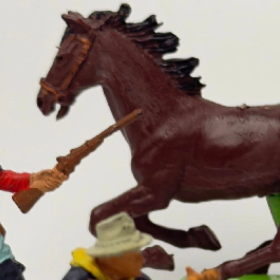 Britains Deetail western figurer med hest, 1971 England