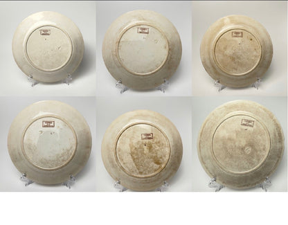 Sarreguemines - Carmen, spisetallerkener 22 cm, fransk antik (flere varianter)