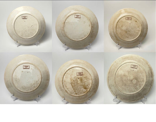 Sarreguemines - Carmen, spisetallerkener 22 cm, fransk antik (flere varianter)