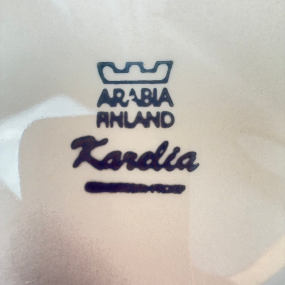 Arabia Karelia kaffestel – 12 kopper og underkopper