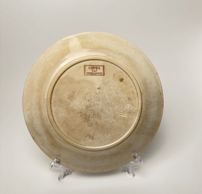 Sarreguemines - Carmen, spisetallerken 22 cm, fransk antik (flere varianter)