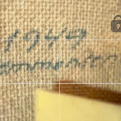 Olie på lærred af Knud J. Clemmensen (1949) 