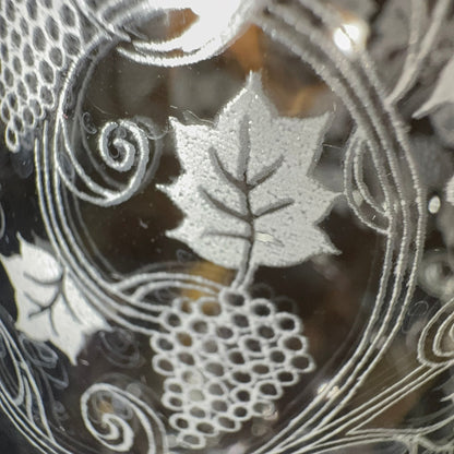 Flotte store Bacchus glas - Syreætset Bacchus-dekoration, ca. midt 1900-tallet