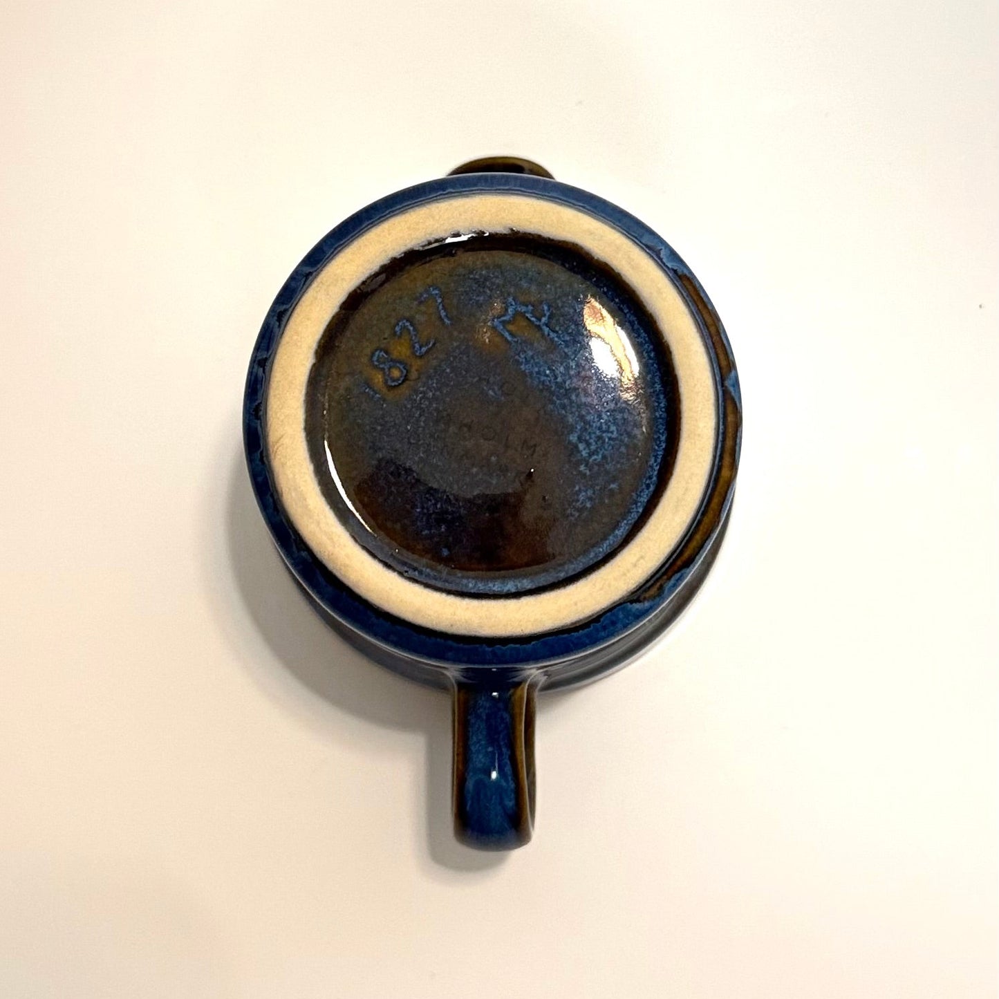 Søholms flødekande i blå granit