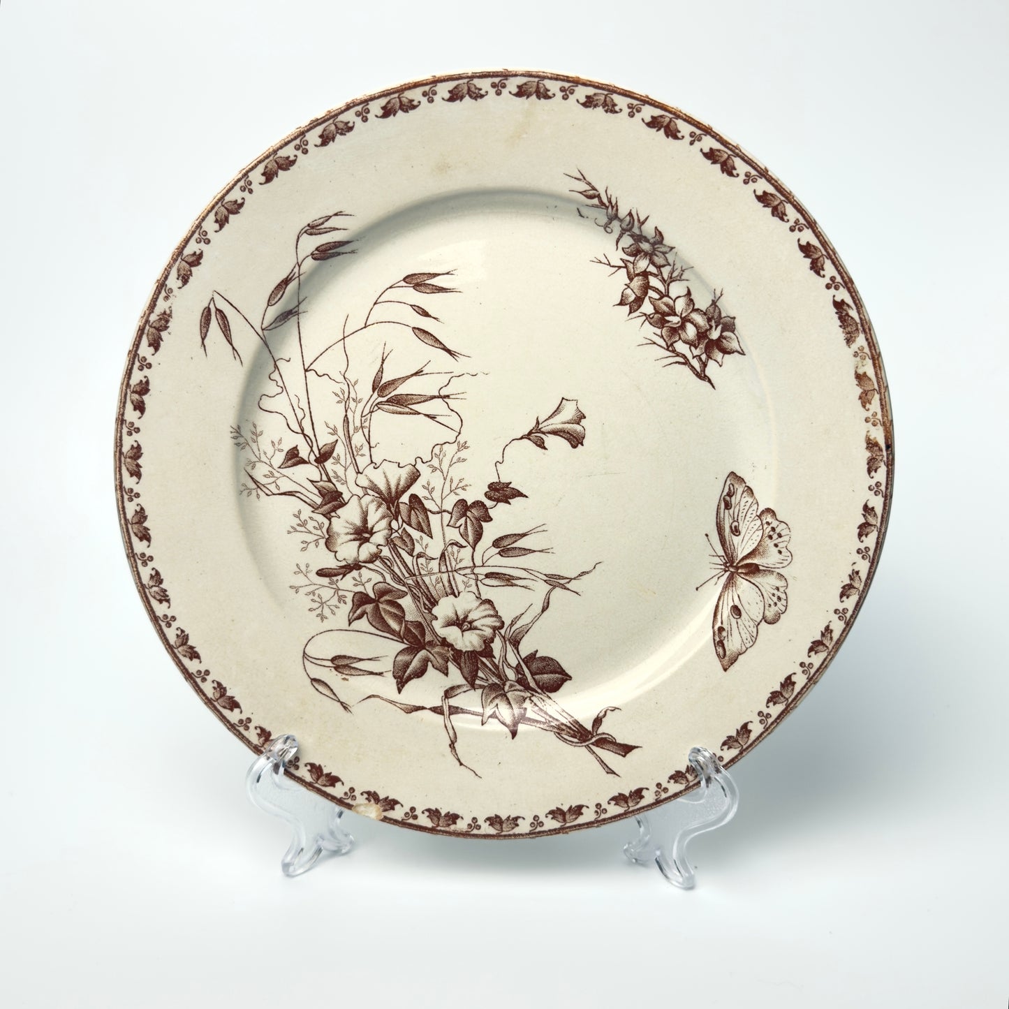 Sarreguemines - Carmen, spisetallerken 22 cm, fransk antik (flere varianter)