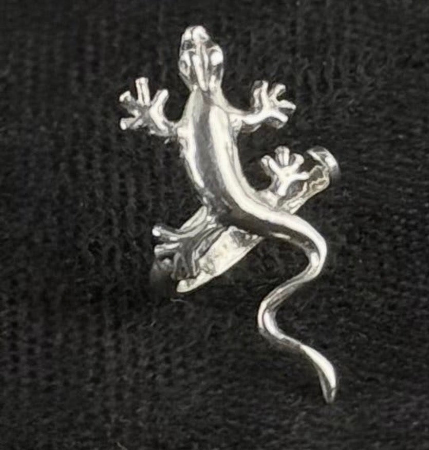 830 sølv creoler Ø1,5 cm og ear cuff 925 sølv - Frøken Lilly