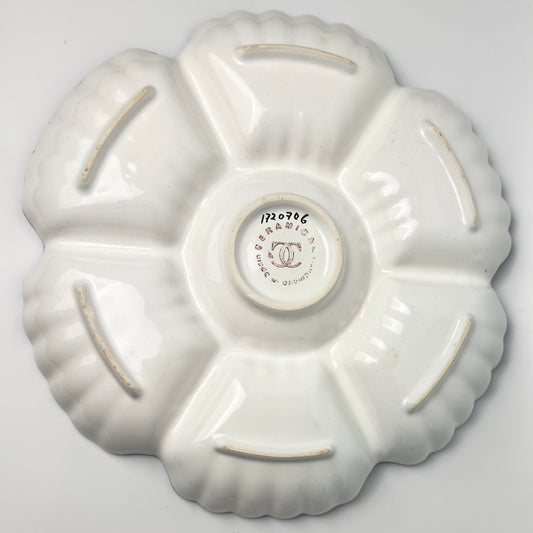 Spansk håndlavet keramikfad ceramical – tapas serveringsfad 32 cm