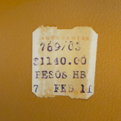 Mexicansk whiskyflaske i læder – vintage barware -1970/1980’erne