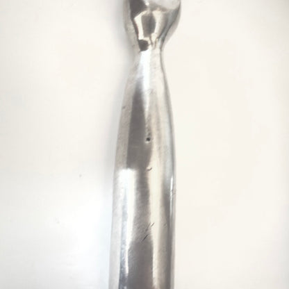 Vintage salatserveringssæt i massivt støbt aluminium