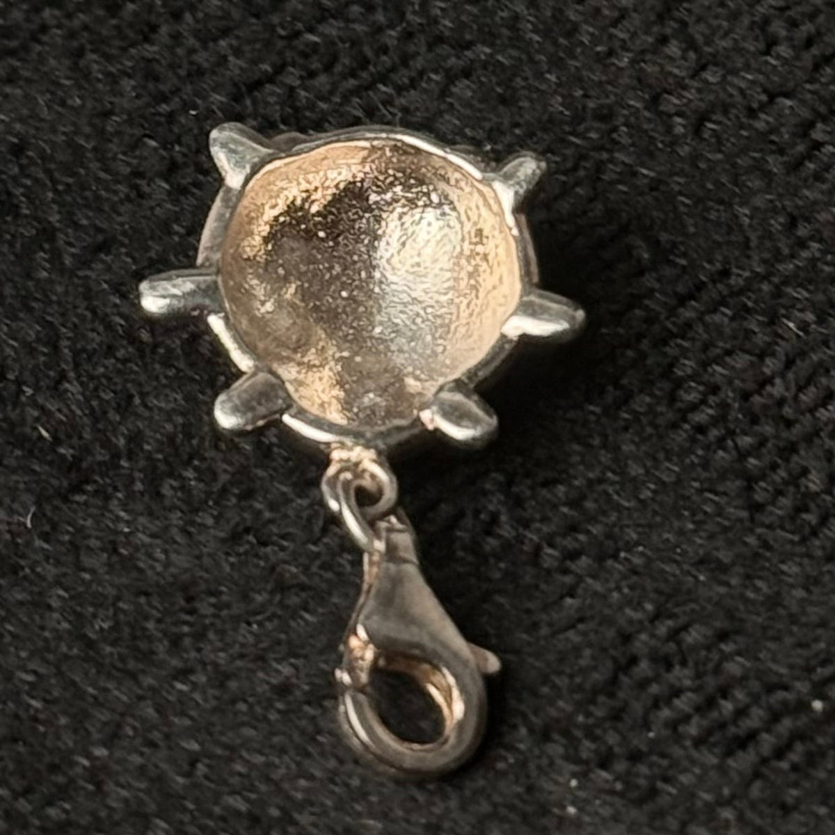 925 sølv charm mariehøne med rød emalje - Frøken Lilly
