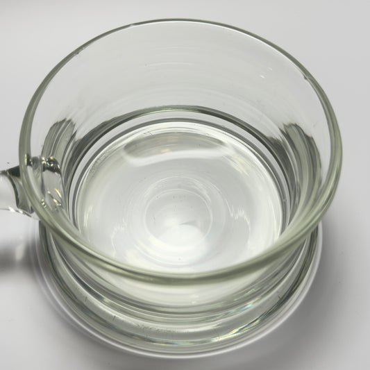 Holmegaard glaskål med hank - vintage