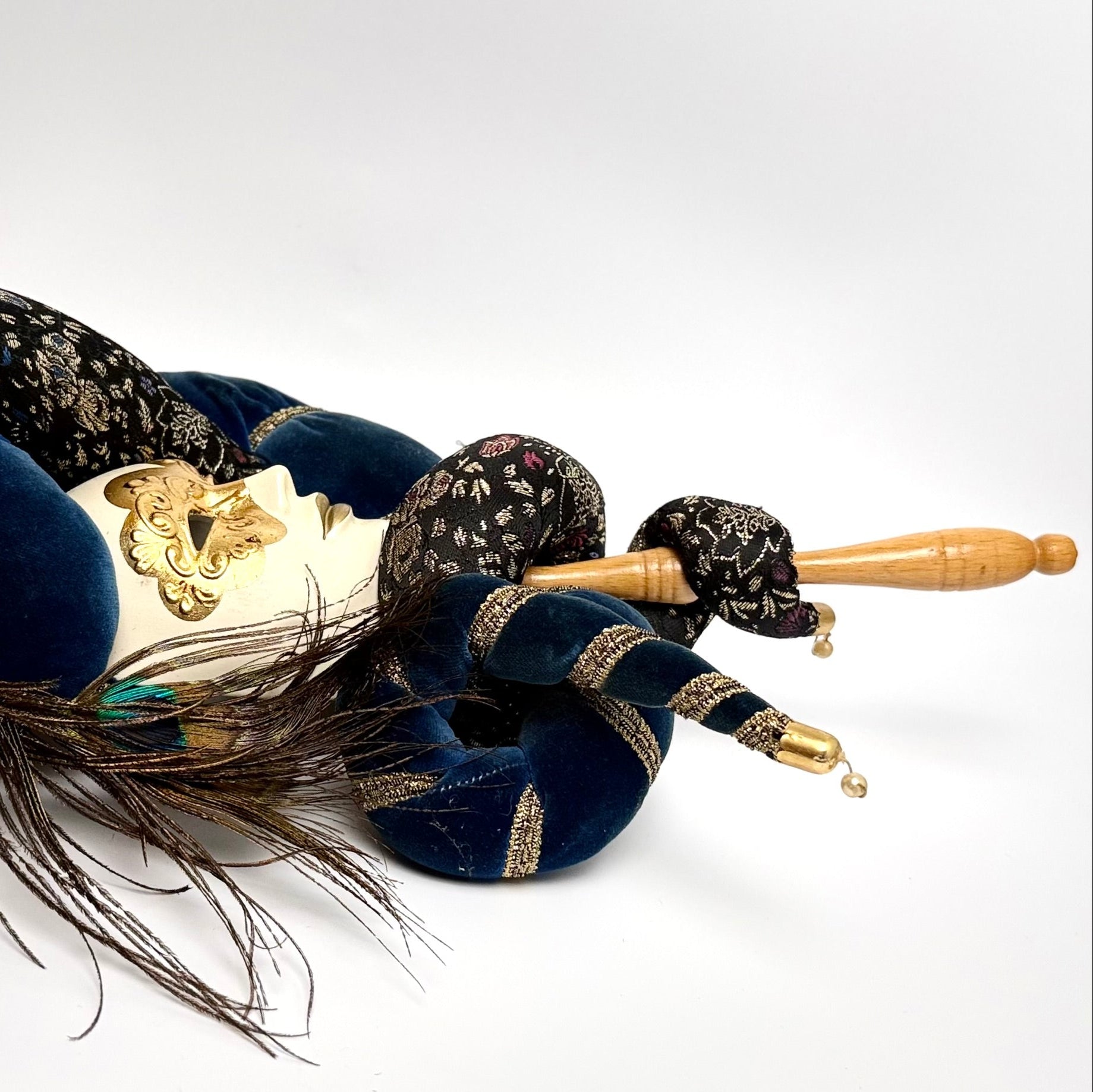 Venetiansk nar- / harlekinmaske  – vægdekoration