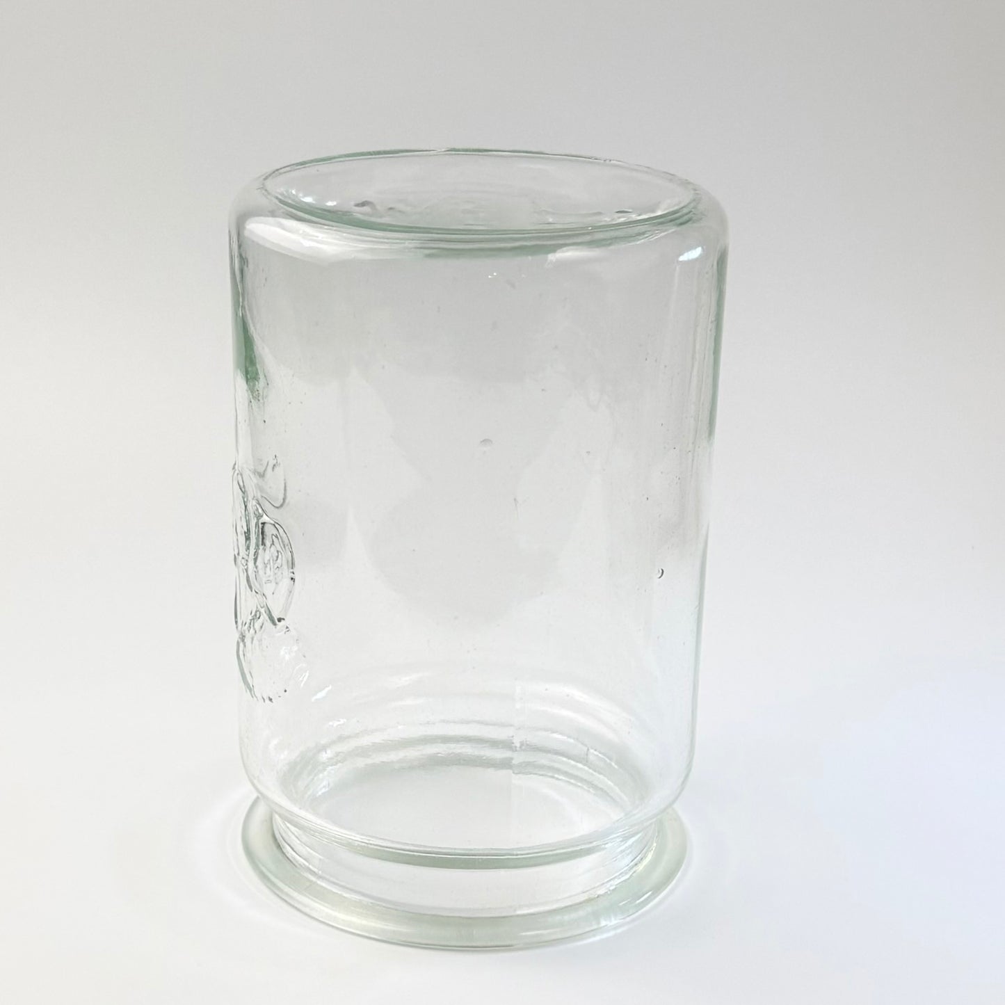Kastrup Glasværk henkogningsglas 18,5 cm – gammelt sylteglas med glaslåg