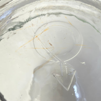 Kastrup Glasværk henkogningsglas 18,5 cm – gammelt sylteglas med glaslåg