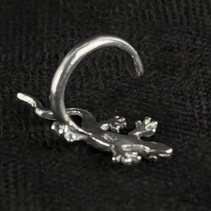 925 sølv ear cuff med gekko firben – vintage