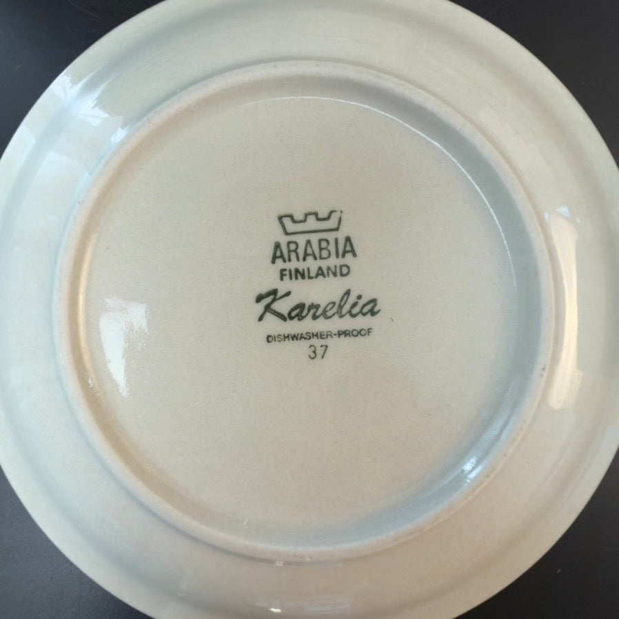 Arabia Karelia kaffestel – 12 kopper og underkopper