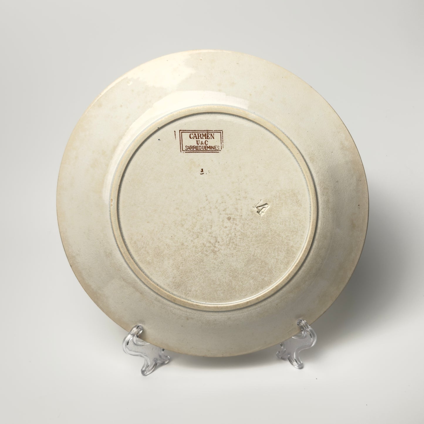 Sarreguemines - Carmen, spisetallerken 22 cm, fransk antik (flere varianter)