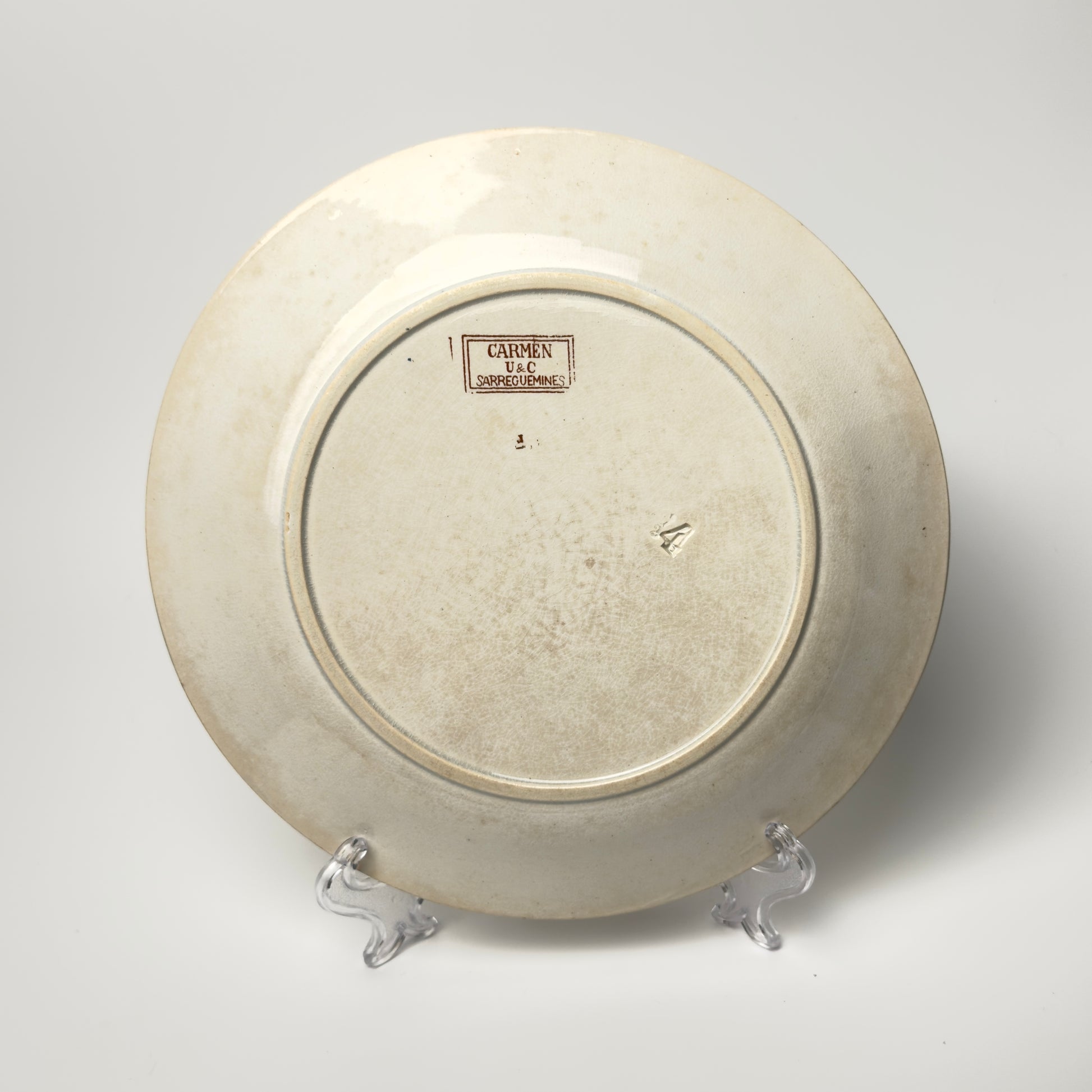 Sarreguemines - Carmen, spisetallerken 22 cm, fransk antik (flere varianter)