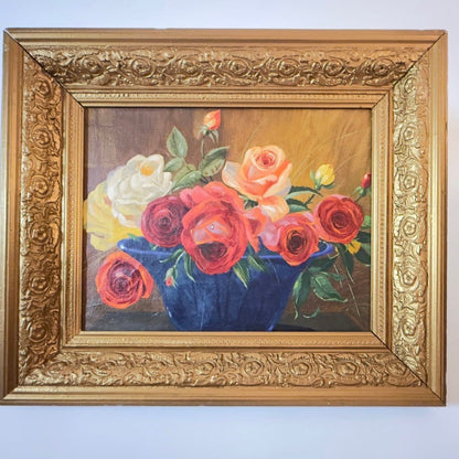 Olie på lærred af Knud J. Clemmensen (1949) 