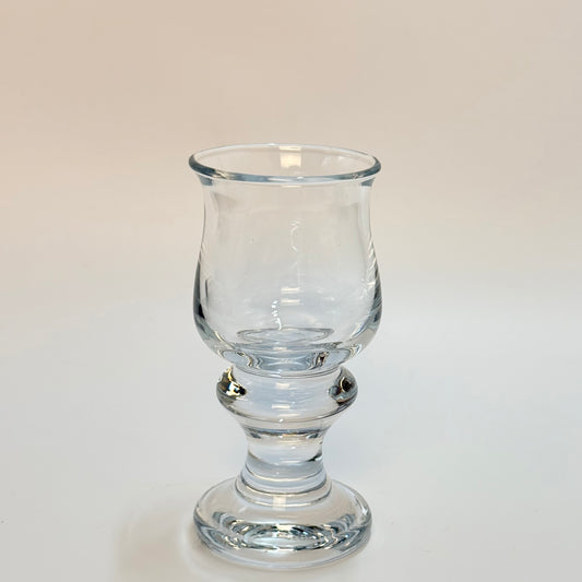 Holmegaard Tivoli Copenhagen sherryglas – signeret HG(K), tidligt prøveglas fra 1968, Per Lütken