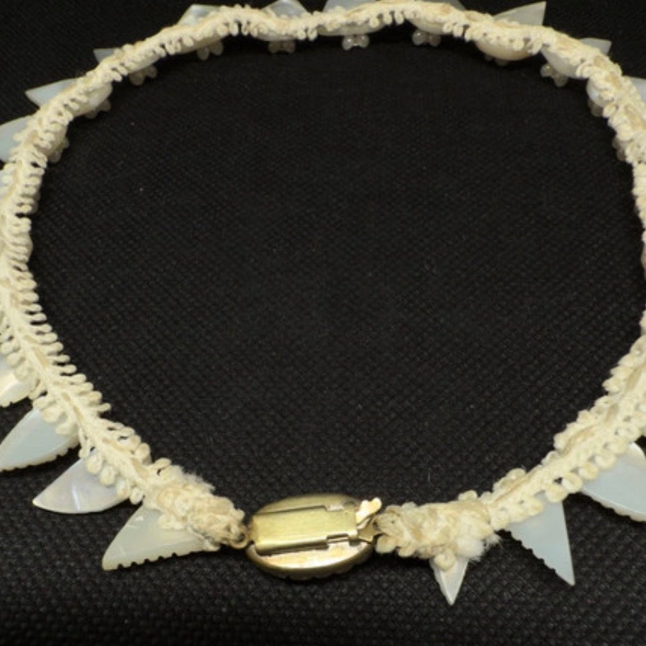 Vintage perlemorshalskæde - mother of Pearl