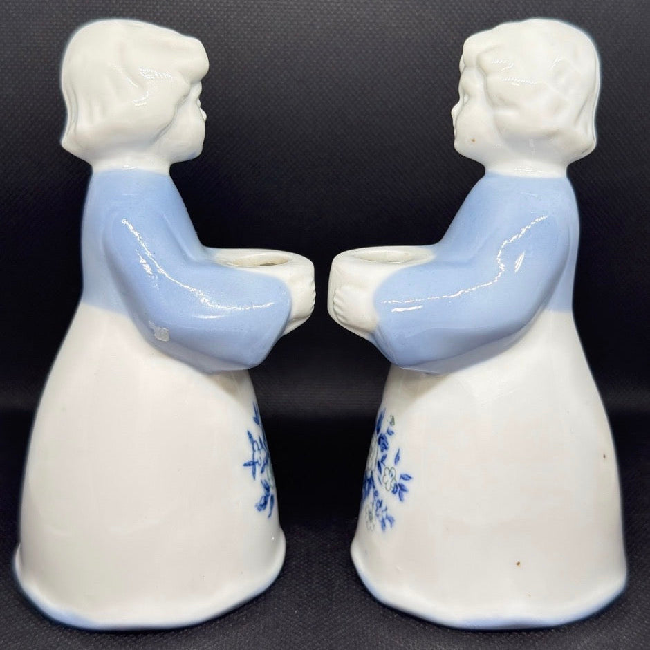 Lilienthal, tyske porcelænslysestager - Kerzenkinder