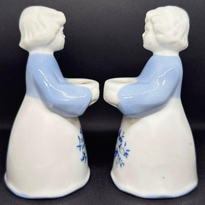 Lilienthal, tyske porcelænslysestager - Kerzenkinder