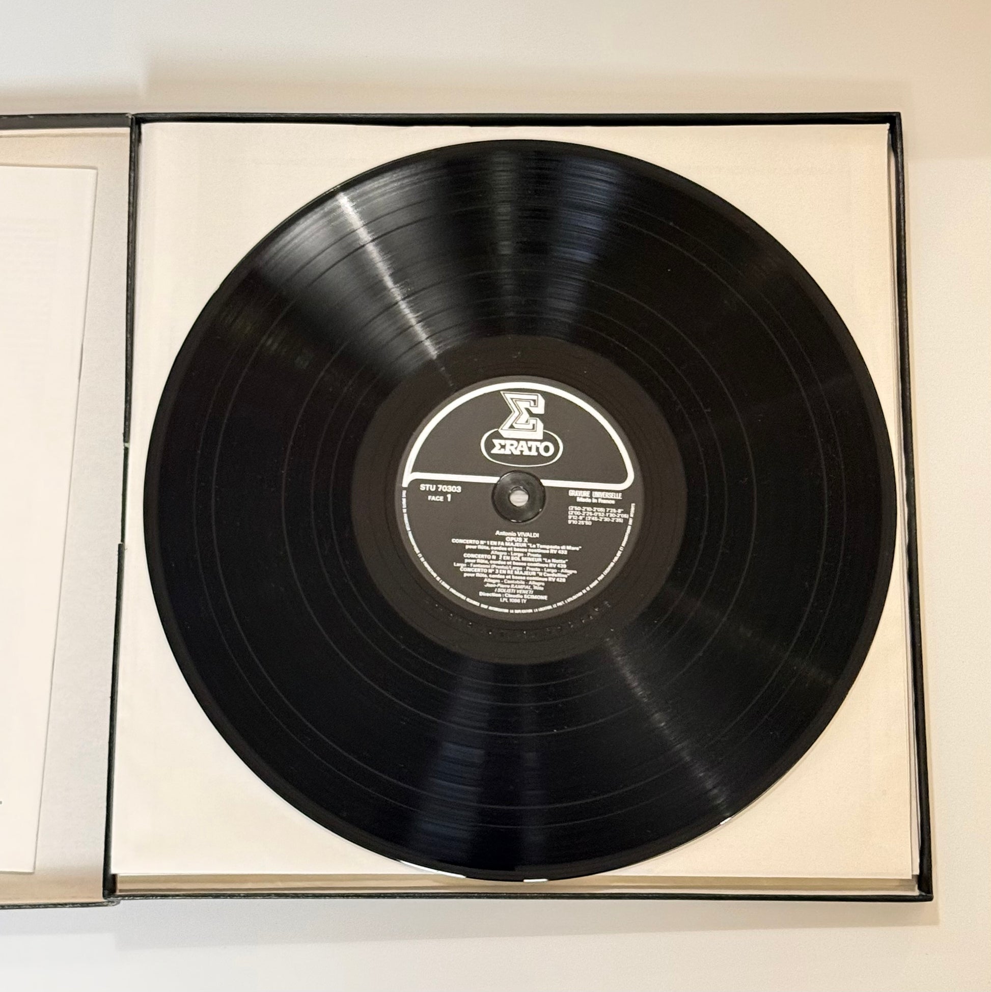 Antonio Vivaldi – Les Concertos Pour Flûte | Jean-Pierre Rampal | 3 LP Box Set | Erato 1978