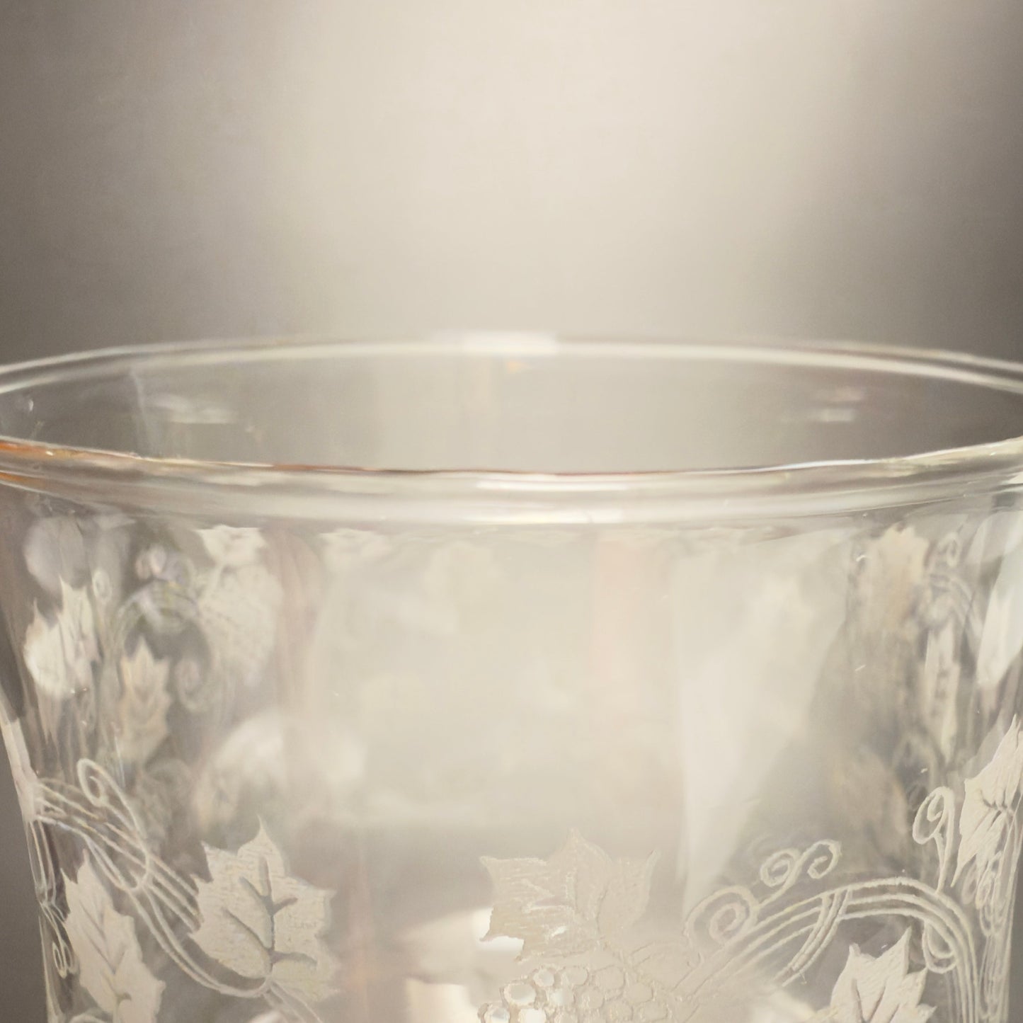 Flotte store Bacchus glas - Syreætset Bacchus-dekoration, ca. midt 1900-tallet