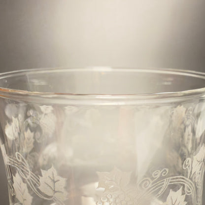 Flotte store Bacchus glas - Syreætset Bacchus-dekoration, ca. midt 1900-tallet