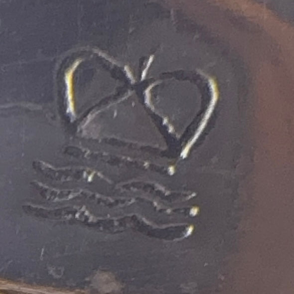 Royal Copenhagen årsramme 1973 med 925 sterlingsølv ophæng – A. Michelsen