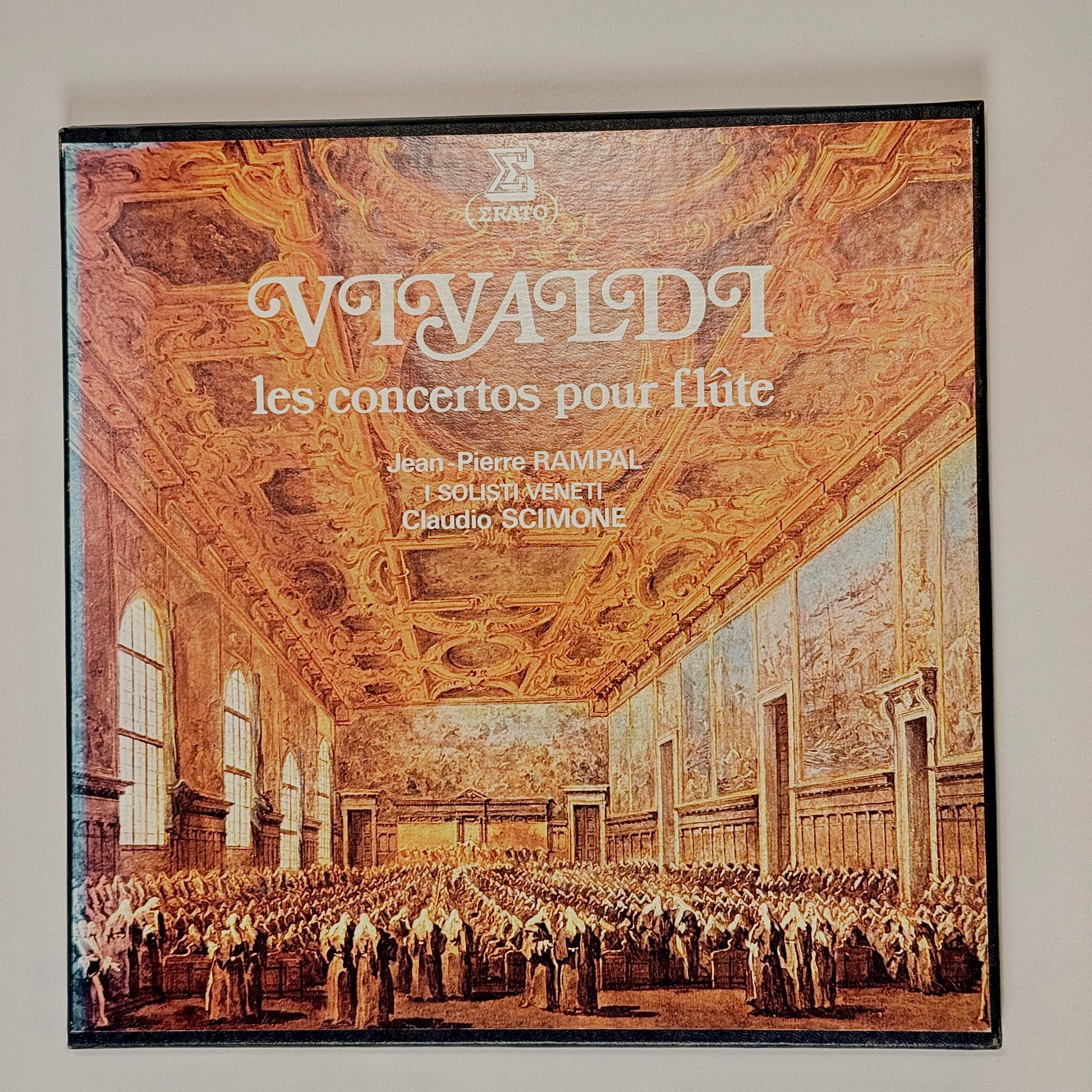 Antonio Vivaldi – Les Concertos Pour Flûte | Jean-Pierre Rampal | 3 LP Box Set | Erato 1978