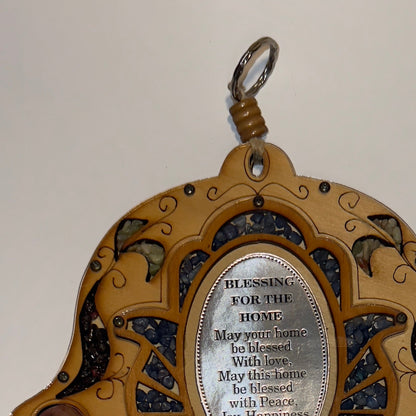 Fatimas hånd – “Blessing for the Home”  i lakeret træ og til ophæng