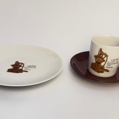 2 sæt - kaffemølle stel – Mitterteich Bavaria – 1760 og 1875