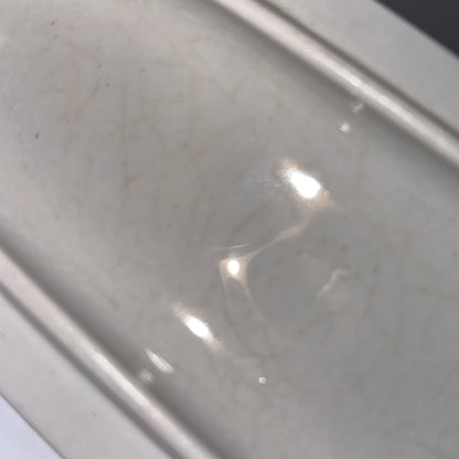 Antikt barber-/toiletskrin i fajance, ca. 1890–1910, Europa